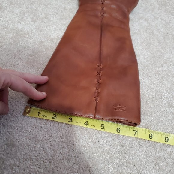 PIKOLINOS / 39, 8.5 / Women's Vintage Smooth Leather Square Toe Mid-Calf Boots - Picture 15 of 15